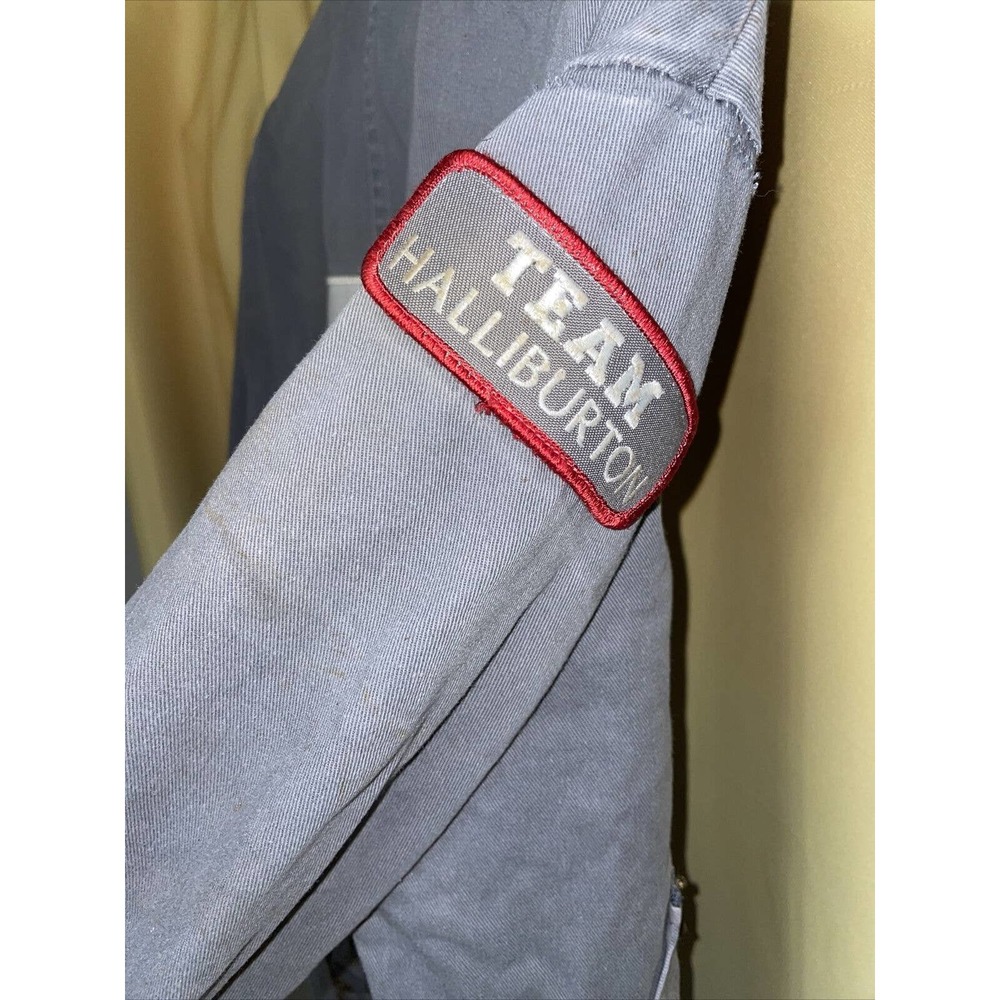 Team Halliburton Original Authentic Oil Worker Uniform One Piece 70x23 XXL